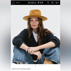 Gigi Pip ZEPHYR RANCHER Hat